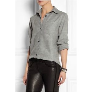 Isabel Marant Grey Iam Wool Shirt